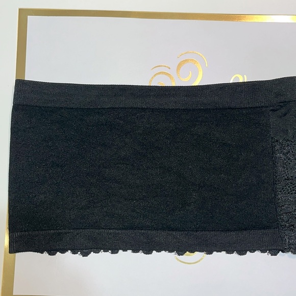 #168-NWOT (OS) Black Coobie BANDEAU BRA - Picture 5 of 6